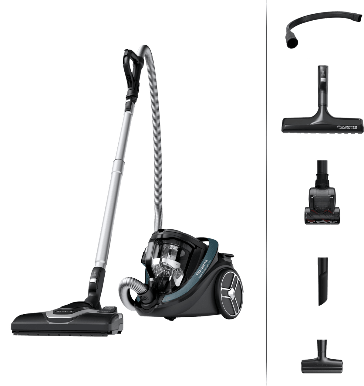 ROWENTA RO7961 Silence Force Effitech - Stofzuiger - Met Zakloze technologie - Zwart — afbeelding 1