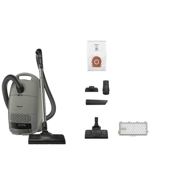 MIELE Guard M1 Silence - Stofzuiger met zak - Casa grijs