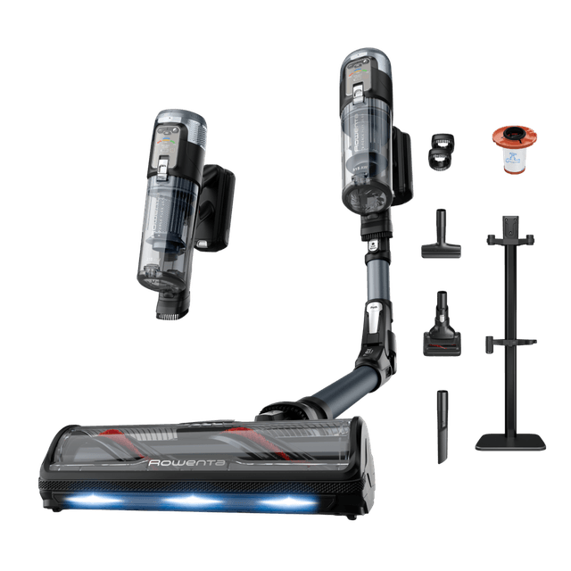 ROWENTA RH9C71 X-Force Flex 16.60 Animal - Steelstofzuiger - Accuduur 120 min - Zilver