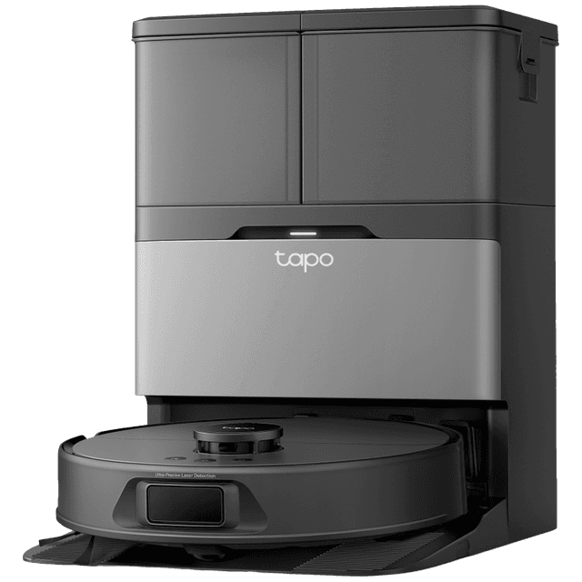 TAPO RV50 Pro Omni - Robotstofzuiger - Met Dweilfunctie - 15 kPa - Zwart