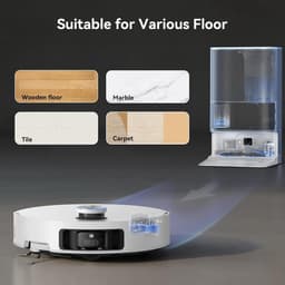 Zijborstels Stofzuiger - Reserveonderdelen Robot - Huis Schoonhouden - Zachte Nylon Haren - 8 Stuks - Zwart — thumbnail 3