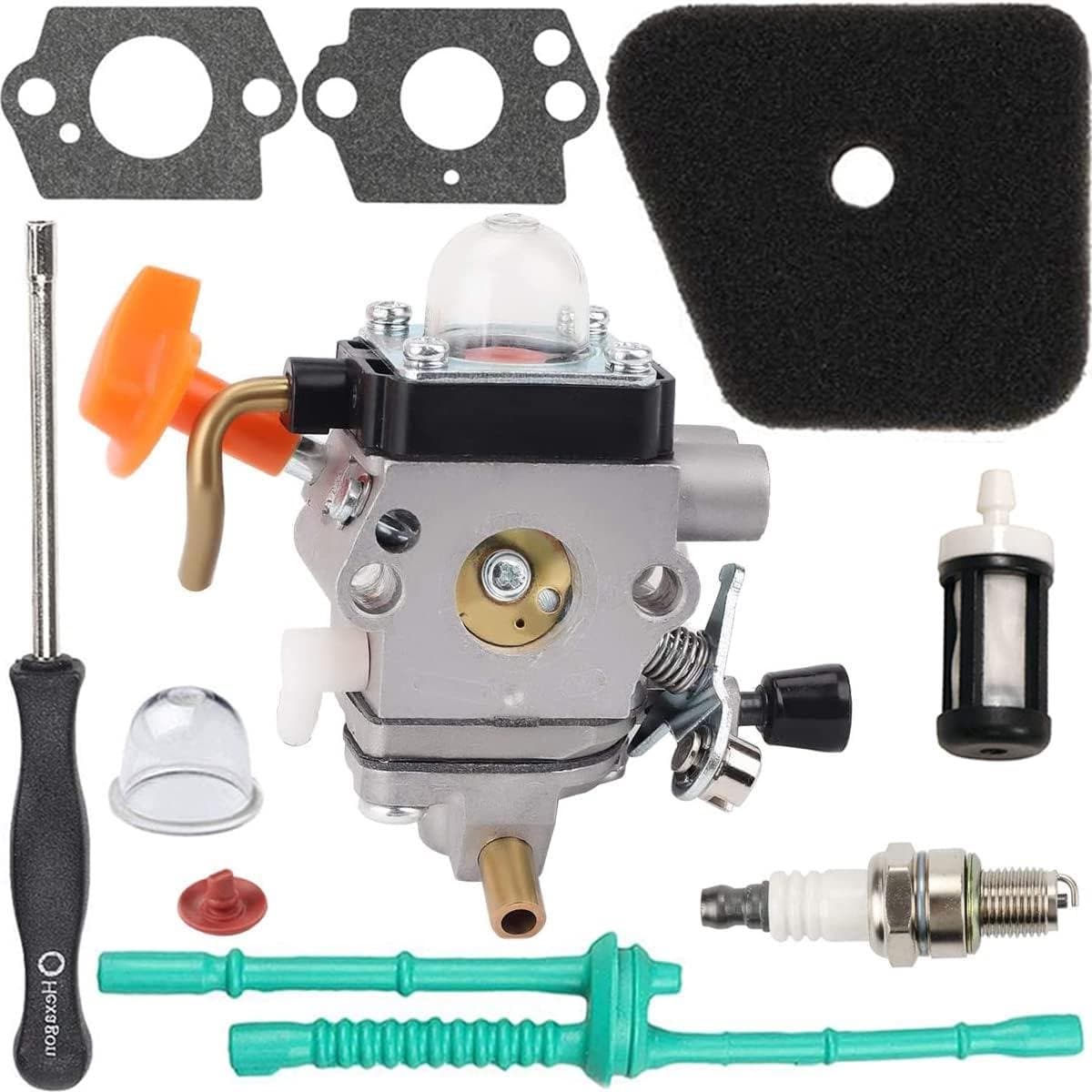 Carburateur Kit - Reserveonderdeel Motor - Bosmaaier Onderhoud - Vervangt ZAMA C1Q-S174 - 10 stuks - Niet gespecificeerd — afbeelding 1