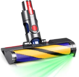 Vervangende Microfiber Rollerborstel voor Draadloze Stofzuiger met LED Laserlamp — thumbnail 1