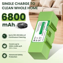 6800mAh Batterij voor iRobot Roomba Series — thumbnail 5