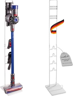Stofzuigerstandaard - Aluminium - Wit - Geschikt voor Dyson — thumbnail 1