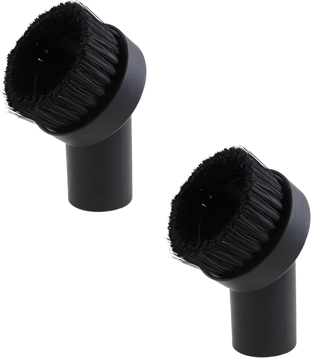 Ronde Stofborstel- Meubelborstel - 2 stuks - Universeel Stofzuigerborstels - Binnendiameter 44mm - Stofborstel - Meubelborstel - Haarlengte 25 mm — afbeelding 1