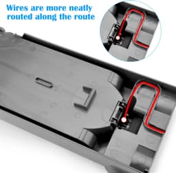 Wandmontage Oplaadstation voor Dyson V11 V15 Stofzuiger - ABS Plastic — thumbnail 3