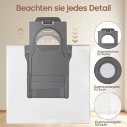 12 stofzuigerzakken voor Dreame L10s Ultra Gen 2 & 3, L10s Pro Ultra Heat, L20/L30s/L40/L40s/L50/X30/X40/X50 Ultra, L20 Ultra/X50 Ultra Complete, L40 Ultra AE, X30/X40 Pro, Mova S70 E30/40 P50/50s Z60 Ultra — thumbnail 3