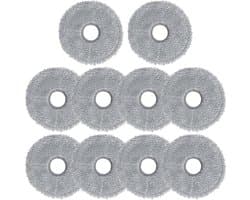 PromoHome 10 Stuks Wasbare Set Geschikt voor Dreame L10s/L10 Ultra/L10s Pro Ultra Heat /L20 Ultra/X40 Ultra/X50 Ultra/Xiaomi X10+/X20+