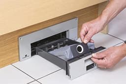 Ruimtebesparende Ondertafelstofzuiger met 1200W Motor en Ultra Uitschuifbare Slang — thumbnail 5