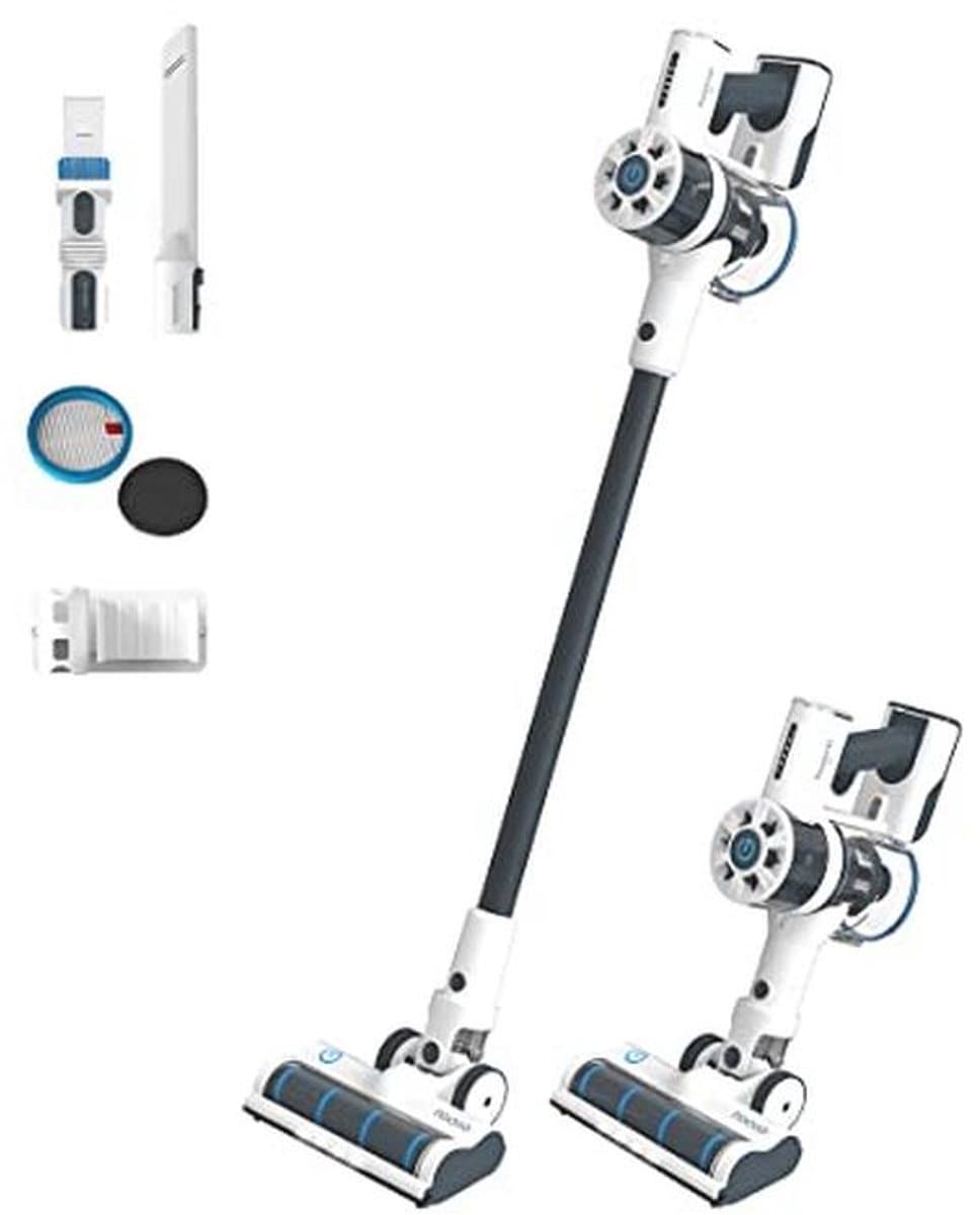 Draadloze 2-in-1 stofzuiger met digitale motor en zelfreinigende elektrische borstel - 200 Watt — afbeelding 1