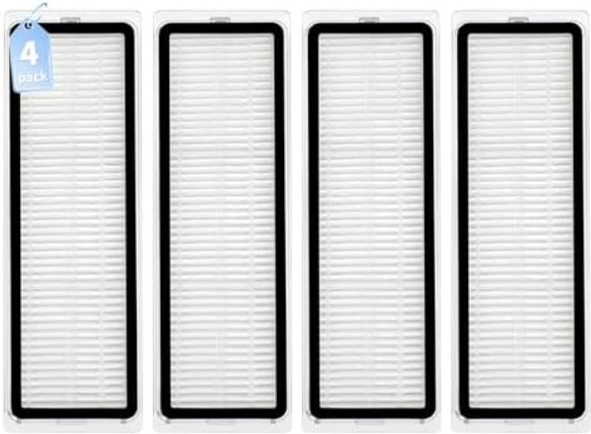 PromoHome 4 HEPA-Filter voor Dreame D10 Plus Gen 2, D20 Pro Plus, L10s Pro Gen 2/3, D10 Plus, D10s Plus, L10 Prime, L10 Ultra, L10s Plus, L10s Ultra, L10s Pro, Reserveonderdelen voor Robotstofzuiger — afbeelding 1