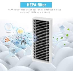 PromoHome Onderdelenset voor Ecovacs Deebot X11 OmniCyclone/X11 Pro Omni/X9 Pro Omni Robotstofzuiger - 20 stuks (2 Hoofdborstels, 6 Filters, 3 Reinigingsrollen, 6 Zijborstels) — thumbnail 5
