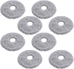 Somstyle Dweilpads Geschikt voor Dreame L10s Ultra, L10 Ultra, L10s Pro & Xiaomi X10+ - Mop Pads - Stofzuiger Accessoires - Grijs — thumbnail 1