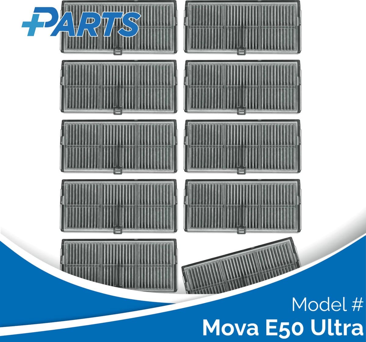 Mova E50 Ultra Filters (10 Stuks, Plus.Parts® alternatief voor RHF14) — afbeelding 1