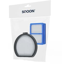 SQOON® Stofzuigerfilters Geschikt voor AEG QX9 Series – ASKQX9 – Vervangt 9009230922 – Set van 2 — thumbnail 1