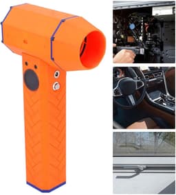 Elektrische persluchtblazer - Draagbare ventilator - Stof verwijderen - Traploze snelheidsinstelling - 32000 mAh - Zwart — thumbnail 3