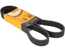 V-riem - Polyurethaan riem - Stofzuiger aandrijving - 7PK1325 model - 1933 cm - zwart