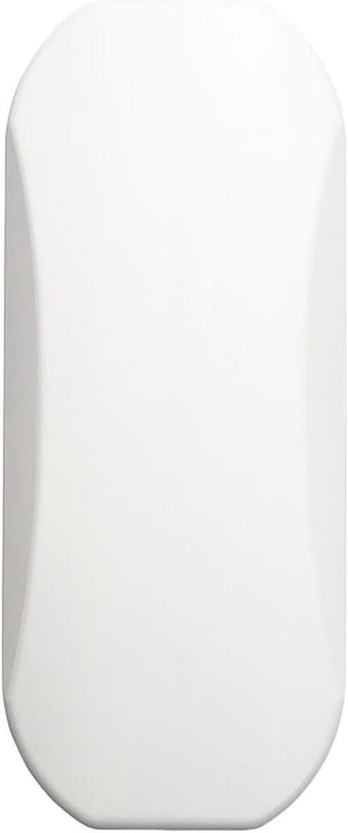 Kruimelschraper Handborstel - Tafelveger Stoffer - Snel Opruimen - Zachte Borstelharen - 19.8 cm - Wit — afbeelding 1