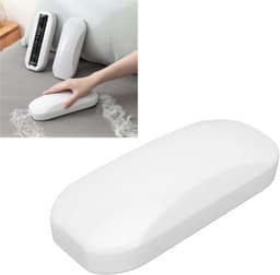 Herbruikbare handheld kruimel, tapijtveger handmatige verzamelaar voor tafel bedlaken kleding sofa reinigingsborstel vegers en accessoires veger thuis zacht haarpuin — thumbnail 2