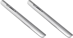 Tafelkruimelaar Kruimelveger - Kruimelschraper Voedselverwijderaar - Tafel Snel Schoon - Met Kledingclip - 15 cm - Zilver — thumbnail 1