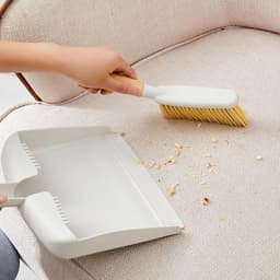 Mini Bezem Stoffer - Schoonmaak Set - Snel Kruimels Verwijderen - Ergonomische Houten Greep - Compact Ontwerp - Niet gespecificeerd — thumbnail 2