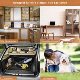 Tafelbezem en Veegschep Set - Compacte Kruimelborstel voor Aanrecht en Tafel Reiniging — thumbnail 2