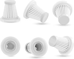 6 stuks wasbare HEPA-filters - Vervangingsfilter voor draadloze mini-handstofzuiger van Micisty - Antifnuo-Feolaviy handstofzuigers — thumbnail 1