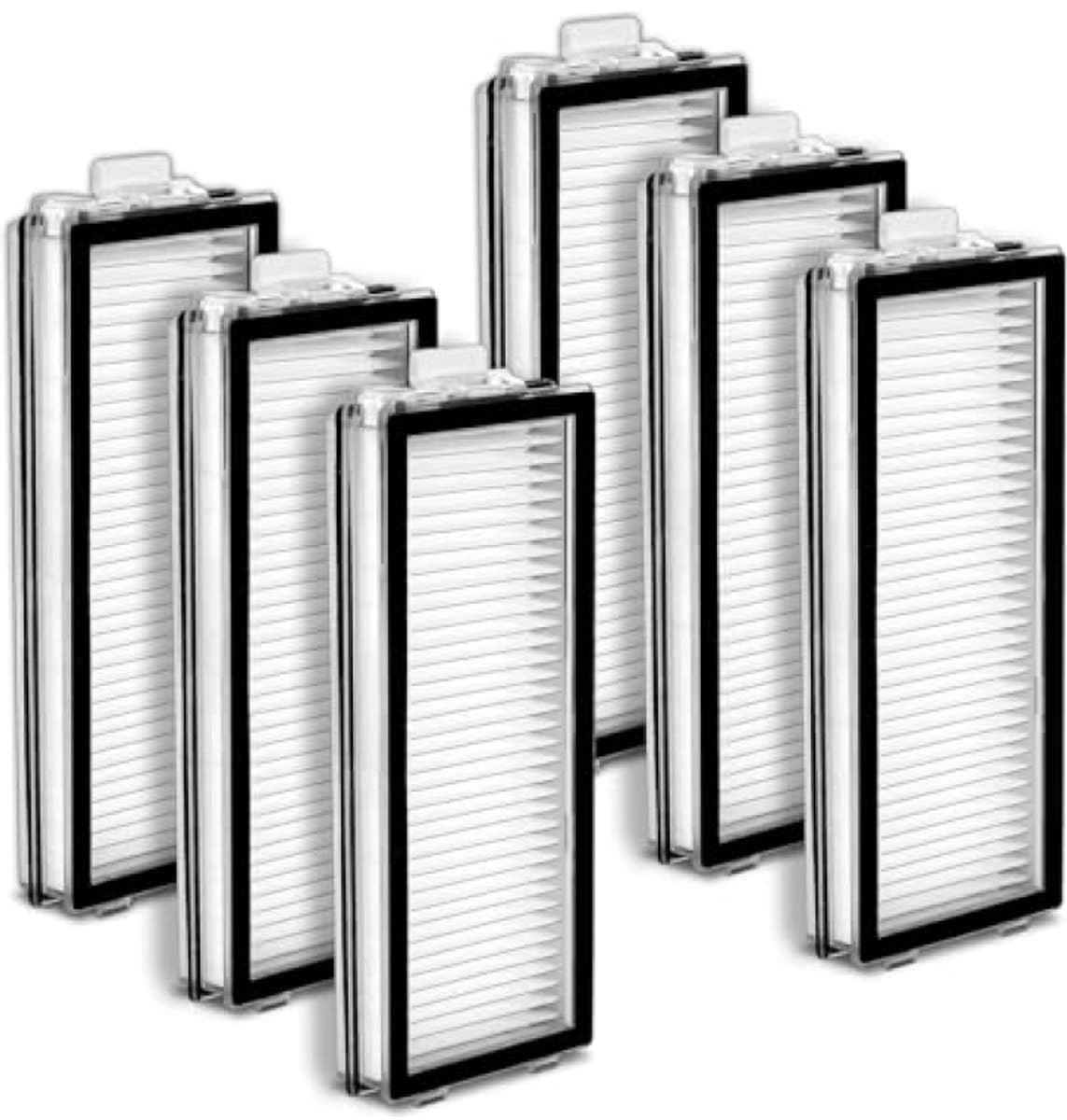 6x PromoHome HEPA-filter compatibel met Roborock Qrevo Master/Slim - Stofzuigerfilters - Vervangingsset — afbeelding 1