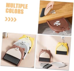 Mini Bezem Stoffer Set - Kleine Schoonmaakset - Bureau Reinigen - Bereikt Kleine Hoeken — thumbnail 3