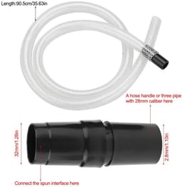 Dailygoody - Reinigingsset - Multifunctionele stofzuiger-bevestigingsset - Praktisch formaat - Airconditioning filter - 178 gram - Geschikt voor huish.. — thumbnail 3
