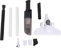 Draadloze Steelstofzuiger - Handstofzuiger Oplaadbaar - Snelle Reiniging Huis - 6-in-1 Veelzijdig - 350 ml - Zwart — thumbnail 5