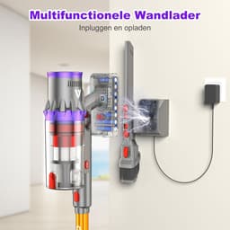Steelstofzuiger Draadloos - Krachtige Stofzuiger - Huis Reinigen - Automatische Zuigkracht - 75 Min Looptijd - Goud — thumbnail 5