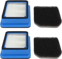 Dailygoods- Filterelementen Set van 2 - Vervangend Stofzuigerfilter - Compatibel met Q6/Q7/Q8 - Eenvoudige Installatie - Premium Materiaal - Regelmatige Vervanging — thumbnail 1