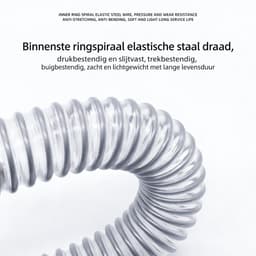 6 stuks Vervangende afvoerslang - geschikt voor Bissell 3598Z vloerreinigingsmachine - 19.4*2.5cm - schroefooraccessoires - reinigingsgereedschap — thumbnail 2