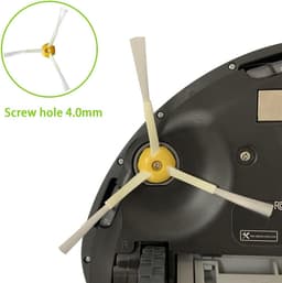 Rumba Vervangende onderdelen voor iRobot Roomba 610 620 650 675 677 692 671 694 691 Serie Stofzuiger Accessoires Kit-Inclusief 3 Zijborstels, 3 Filters, 1 Voorwiel Caster Wiel, Borstel Borstel en 3 — thumbnail 3