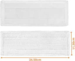 Veeg voor Karcher EasyFix [set 5] Vervanging van doekjes 2.863-259.0 - Herbruikbare wasbare dweil — thumbnail 2