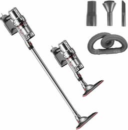 Steelstofzuiger - Handstofzuiger - Krachtig Schoonmaken - 18000pa Zuigkracht - 4 meter snoer - Zilver — thumbnail 1