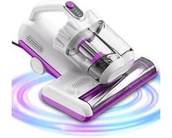 Matraszuiger - Bedreiniger - Dieptereiniging Huis - Dubbele Cycloon Filtratie - 17 kPa Zuigkracht - Wit