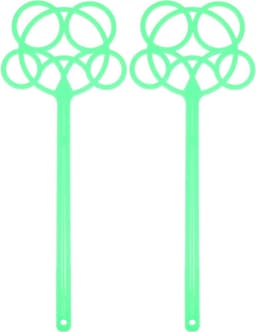 Quiltstofzuiger Stofdoek - Tapijtreiniger Handgarde Bezem - Stof Verwijderen - Elektrostatische Aantrekking - 56 x 21.5 cm - Groen — thumbnail 1