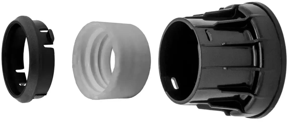 SQOON® Wartel Geschikt voor Numatic Henry & Hetty - Geschikt voor Nilfisk Viper DSU8 / DSU10 / DSU12 / DSU15 - Slangwartel — afbeelding 1