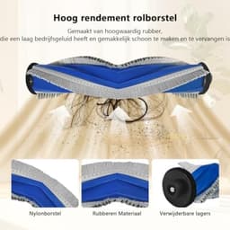 27-Pack Vervangende Accessoires voor ECOVACS DEEBOT T30S/T30S PRO/T30S AI Robotstofzuiger, 1 Hoofdborstel 6 Zijborstels 4 Hepa-filters 6 Stofzakken 8 Dweilpads 2 Reinigingsborstels — thumbnail 5
