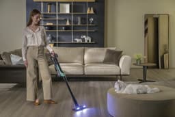 Hoover HF201P 011 Steelstofzuiger Batterij/Accu Droog EPA Zakloos 1 l 195 W Blauw — thumbnail 3