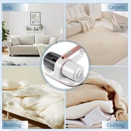 Mite Vacuum Cleaner for Mattresses 13 kPa Extraction with UV Light, HEPA Filter - Destroys 99.99% of All Mites — thumbnail 2