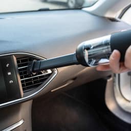 MikaMax Portable Vacuum Cleaner - Draagbare mini stofzuiger - Stofzuiger voor in de auto - Klein stofzuigertje - 3 Opzetstukken - Ook te gebruiken als blazer - Geen Lawaai (70dB) - Lange Accuduur — thumbnail 2