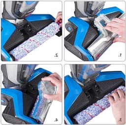 Set van 4 Vervangende Multi-Surface Borstelrolfilters voor Bissell CrossWave Stofzuigers, Geschikt voor Nat en Droog Gebruik — thumbnail 4