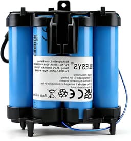 Vervangende Accu - Stofzuiger Batterij - Huishoudelijk Gebruik - Hoge Capaciteit - 252 V 3500 mAh - Zwart — thumbnail 1