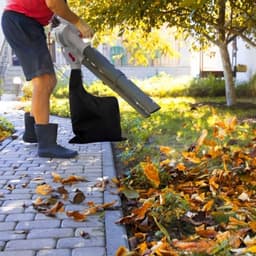 Vacuüm Collectie Tas 420D Oxford Stofzak met Onderrits voor Legen Fit voor de meeste Blowers en Tuin Stofzuigers Zwart — thumbnail 2