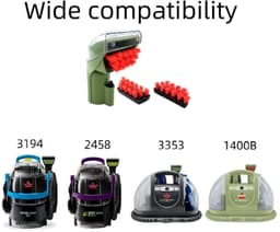 Vervangende onderdelen Compatibel voor 1400B 3194 3353 2458 3588F 1986 1425 Stoere vlekborstel Tool Groene hulpstukken.. — thumbnail 5