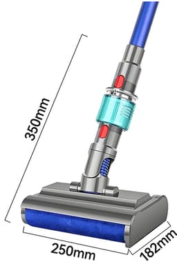 Vervangende borstelkoppen voor Dyson V7/V8/V10/V11/V15 - Gemotoriseerde vloerborstel voor thuisgebruik - Zachte borstel voor stofzuiger - Stofzuigeraccessoires - Model DSV20 — thumbnail 3